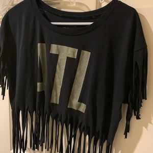 ATL cropped t shirt